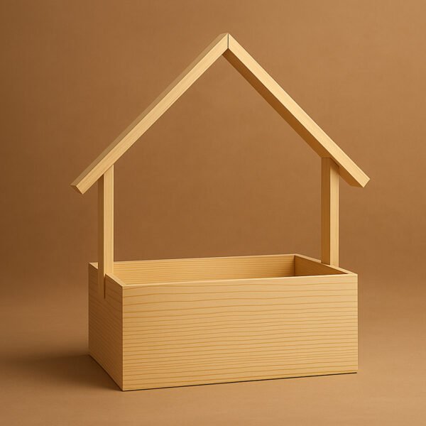 Hut Wall Basket – Style Home Decor Wall Hanging – Basket For Gifting on Birthday / Wedding / Anniversary / Family / Friends / Rakhi | Premium Gift Hamper