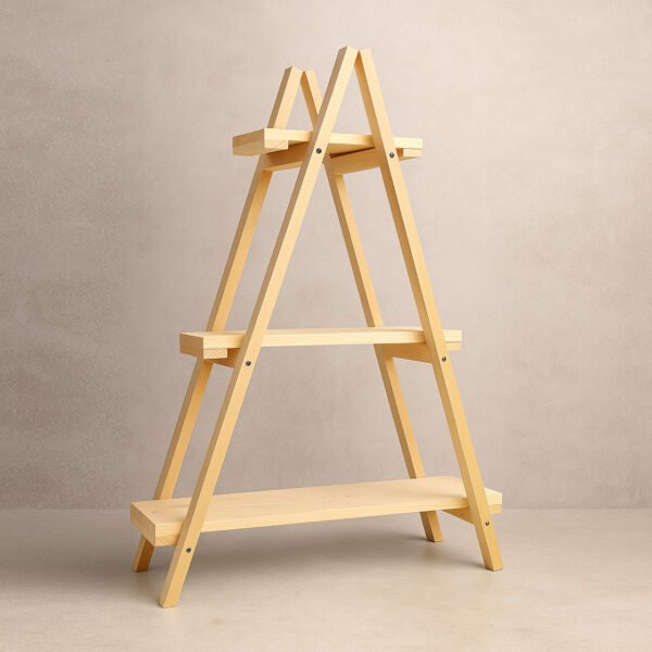 Exhibition Pyramid Display Rack – 3 Level