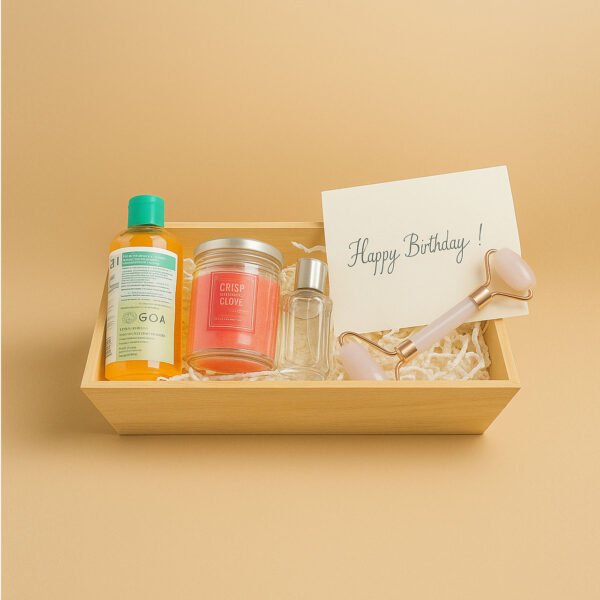 Basket For Gift Hamper Pinewood Square Basket Tray Diwali Wedding Gifting Decoration DIY Tray with MDF Base