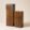 Rustic Pinewood Vase Set of 2 | Handcrafted Large & Small Wooden Flower Holders for Home & Office Décor