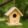 Natural Wooden Bird House – Ideal for Balcony, Garden & Outdoor Décor