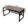 KRAYOG Solid Wood & Iron Study Table – 100 cm Writing Desk for Home & Office - Image 2