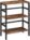 KRAYOG 3-Tier Rustic Bookshelf – Wooden Storage Rack with Metal Frame, 81 cm - Image 8