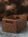 KRAYOG Nesting Wooden Crates – Rustic Stackable Storage Box with Handles, Dark Brown - Image 4