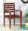 KRAYOG Solid Sheesham Wood Armchair – Honey Oak Finish, Multipurpose Home Chair