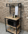 Industrial Kitchen Bakers Rack with Microwave Stand and Storage - Image 2