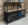 Industrial Coffee Bar Station with Mesh Storage Cabinet - Image 4