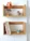 KRAYOG Solid Wood Wall Shelf “Huapi” – 40cm Floating Display Rack, Oak Finish - Image 2