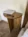 KRAYOG Semi-Circle Wooden Side Table – Solid Pine or Alamo Wood, Natural Finish - Image 2