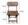 Krayog Art Wooden Folding Chair, 38 cm Size, Brown, for for Living Room,Garden Chair for Bedroom & Blacony- Study Chair - Image 3