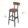 Krayog Bar Stool Set of 2 Bar Chairs Breakfast Bar Chairs with Footrest Counter Bar Stools, for Dining Room, Kitchen, Bar Chair - Image 2