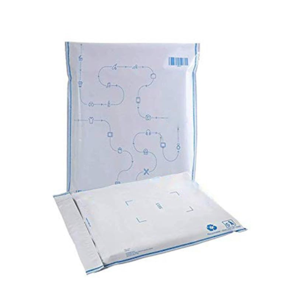 KRAYOG Economy Printed Poly Bag with Pod Pouch – 20 x 24 Inch, 1 Kg Pack