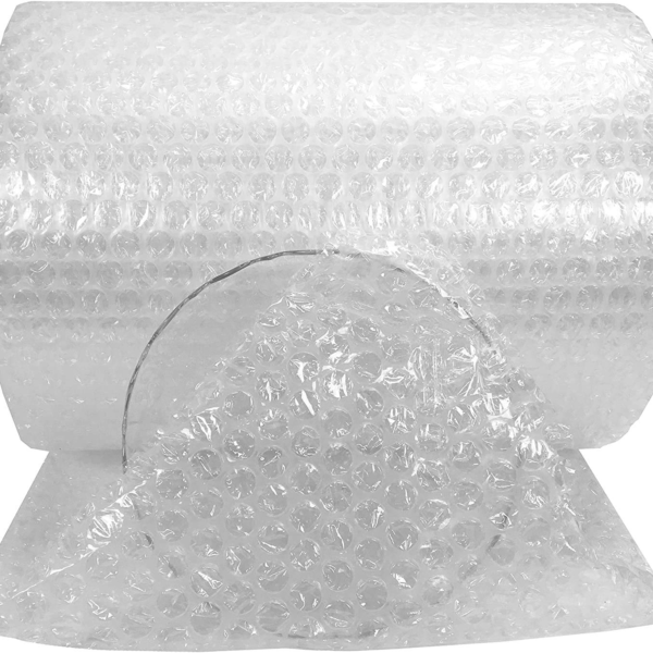 KRAYOG **Transparent Air Bubble Wrap Packing Roll – 40 GSM, 1 Meter Wide, Multipurpose Protective Packaging for Safe Shipping & Storage**