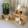 KRAYOG Set of 3 Wooden Nesting Storage Crates with Handles – Handcrafted Solid Wood Farmhouse Storage Baskets, Burn Natural Finish Decorative Containers - Image 3
